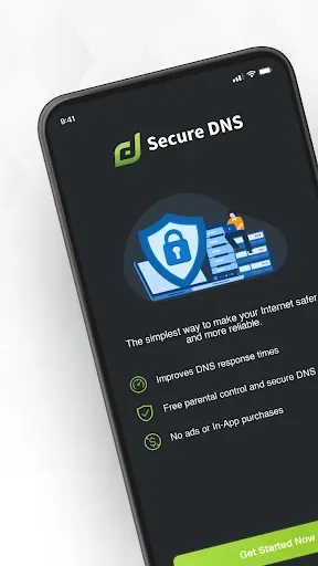 Скриншот 1 — DNS Changer: Fast & Secure DNS