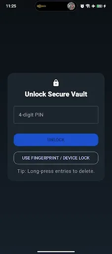 Скриншот 2 — Secure Pass - Password Manager