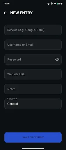 Скриншот 4 — Secure Pass - Password Manager