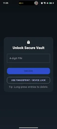 Скриншот 5 — Secure Pass - Password Manager