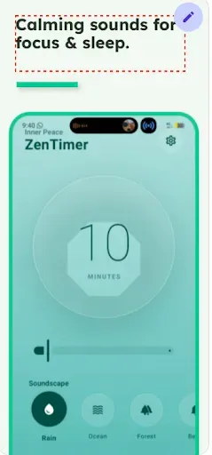 Скриншот 6 — ZenTimer:Таймер Фокуса & Дождь
