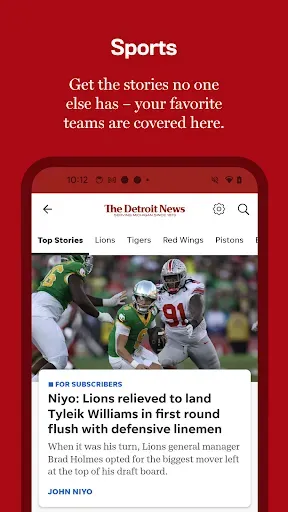Скриншот 4 — The Detroit News: Local News