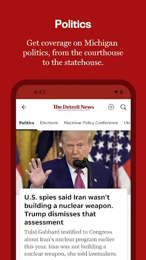 Скриншот 5 — The Detroit News: Local News