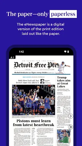 Скриншот 3 — Detroit Free Press: Freep