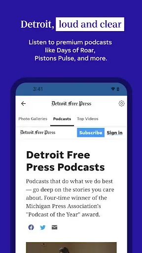 Скриншот 6 — Detroit Free Press: Freep