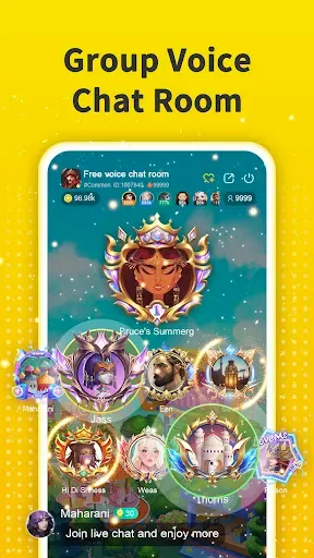 Скриншот 1 — Ahlan-Group Voice Chat Room