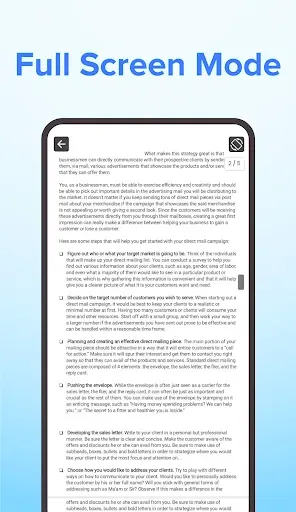 Скриншот 2 — Doc Reader - Word Docx Viewer
