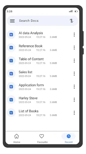 Скриншот 6 — Word Reader Docx Viewer
