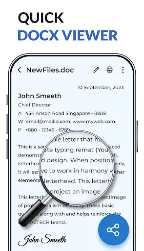 Скриншот 8 — Docx Читатель - документ ворд