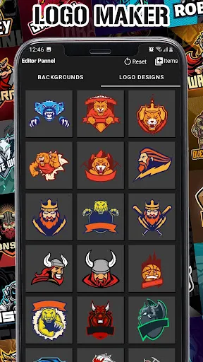 Скриншот 3 — FF Logo Maker - Gaming, Esport