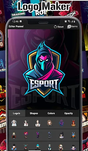 Скриншот 5 — FF Logo Maker - Gaming, Esport