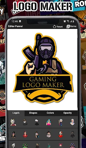 Скриншот 6 — FF Logo Maker - Gaming, Esport