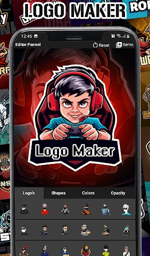 Скриншот 7 — FF Logo Maker - Gaming, Esport