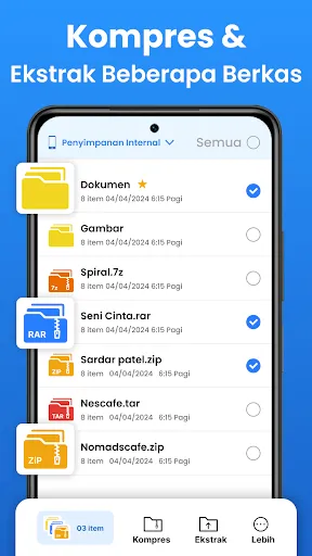 Скриншот 8 — Pembuka File : ZIP, DOCX, XLSX
