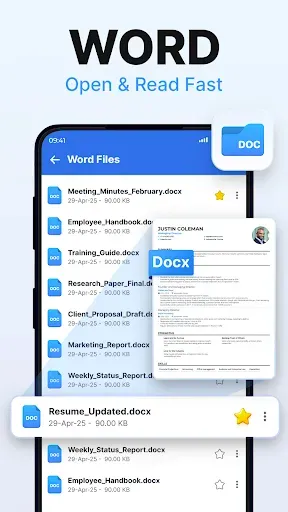 Скриншот 3 — Чтение документов: PDF, Word