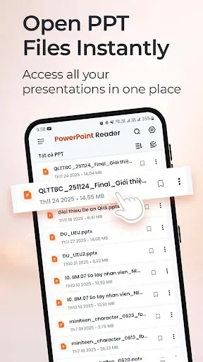 Скриншот 1 — Powerpoint Reader: PPT Viewer