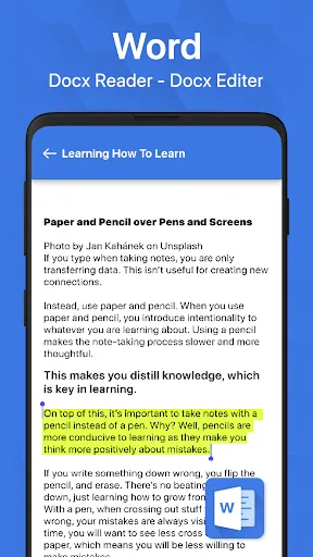 Скриншот 3 — All Document Reader & Viewer