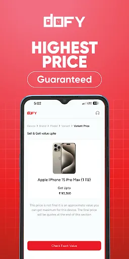 Скриншот 4 — DOFY - Sell old mobile phones