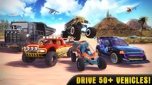 Скриншот 1 — OTR - Offroad Car Driving Game