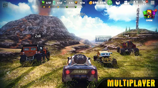 Скриншот 3 — OTR - Offroad Car Driving Game