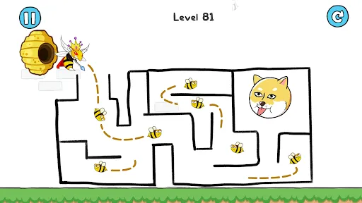 Скриншот 6 — Doge Rescue: Draw To Save