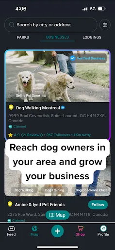 Скриншот 6 — DogPack: Dog Friendly Spots