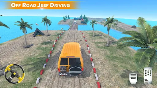Скриншот 3 — Offroad Car Parking Car Games