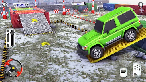 Скриншот 7 — Offroad Car Parking Car Games