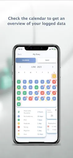 Скриншот 2 — Headache Calendar