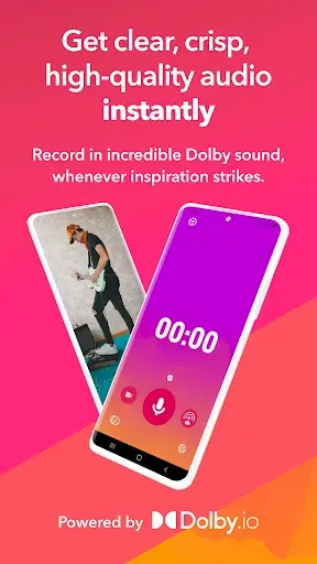 Скриншот 1 — Dolby On: Record Audio & Music