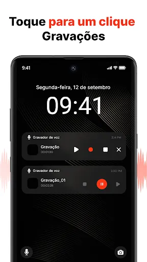 Скриншот 3 — Gravador de Voz