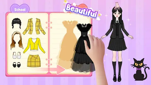 Скриншот 5 — Paper Doll Makeover & Dress Up