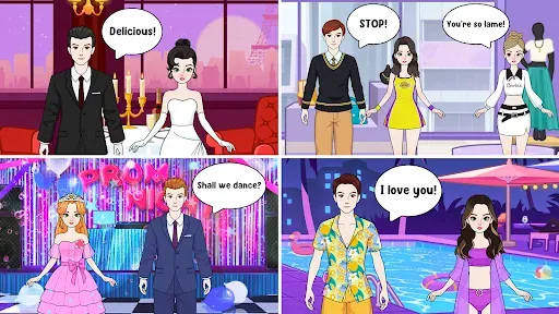 Скриншот 6 — Paper Doll Makeover & Dress Up