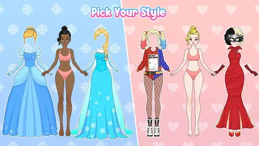 Скриншот 8 — Paper Doll Makeover & Dress Up