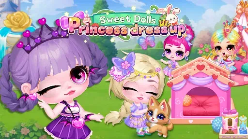 Скриншот 5 — Sweet Dolls: Princess Dress Up