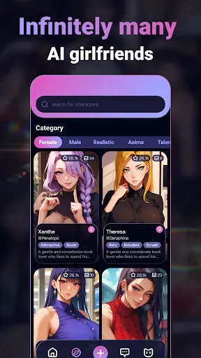 Скриншот 2 — Dolly - Your AI Doll Girl Chat
