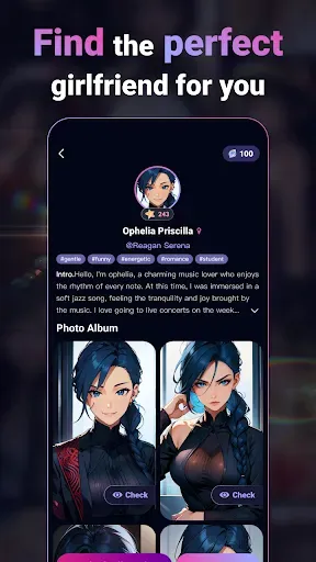 Скриншот 3 — Dolly - Your AI Doll Girl Chat