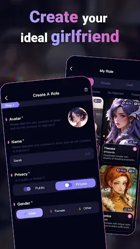 Скриншот 4 — Dolly - Your AI Doll Girl Chat