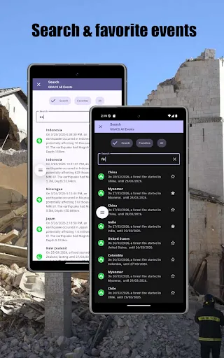 Скриншот 8 — Natural Disaster Monitor