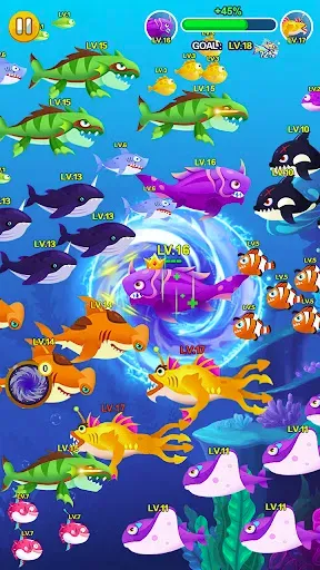Скриншот 4 — Ocean Domination - Fish.IO