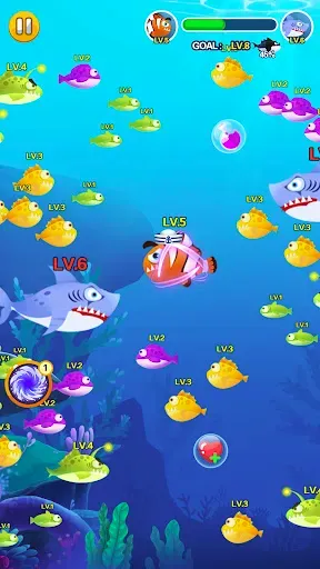 Скриншот 8 — Ocean Domination - Fish.IO