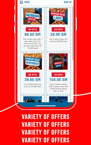 Скриншот 4 — Domino's MENA