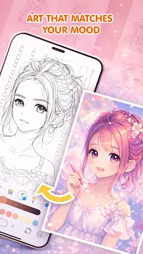 Скриншот 3 — Pop Color: Coloring & Painting