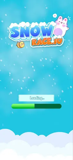 Скриншот 1 — Ice Runner Battle: Snow Race