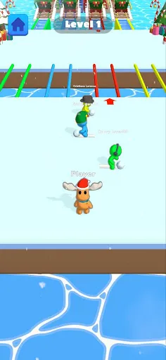 Скриншот 5 — Ice Runner Battle: Snow Race