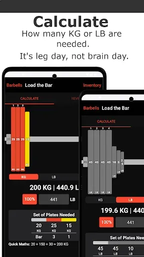 Скриншот 1 — Bar Is Loaded 2 - Gym Math