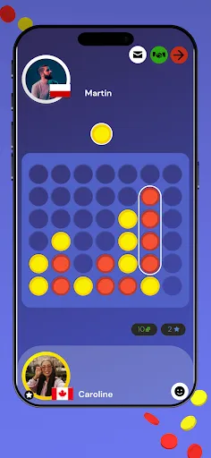 Скриншот 2 — Four in a row - Connect Online