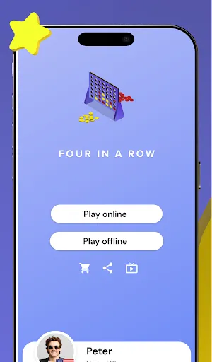 Скриншот 7 — Four in a row - Connect Online