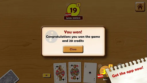 Скриншот 5 — Thirty One | 31 Card Game