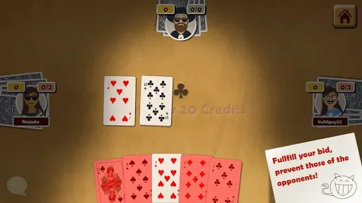 Скриншот 2 — Oh Hell | Bid Whist | Spades